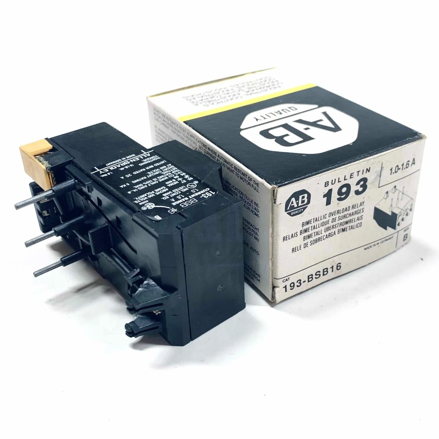 193-BSB16 - Allen-Bradley - Overload Relay