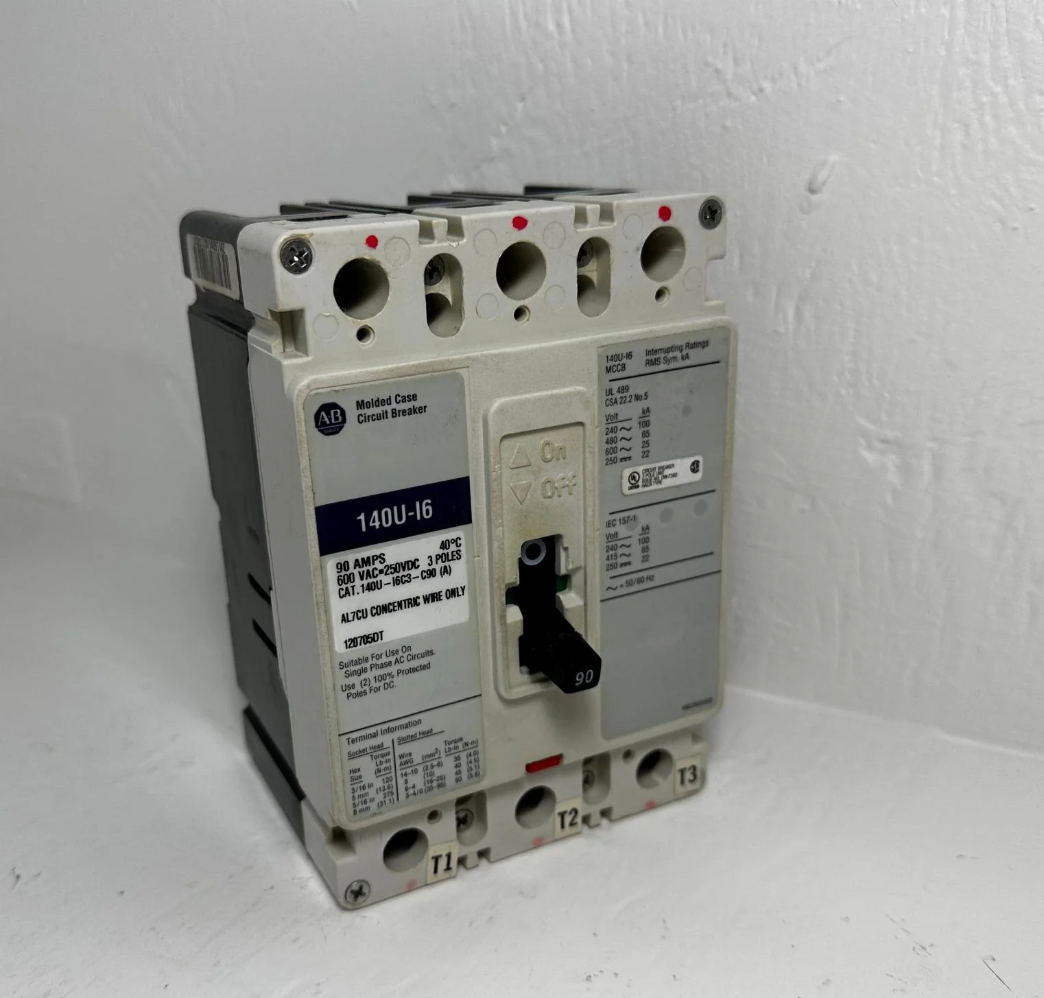 140U-I6C3-C15 - Allen-Bradley - Molded Case Circuit Breakers