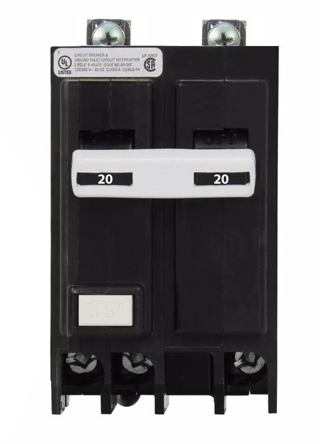 BQGF220 - Commander 20 Amp GFCI Circuit Breakers