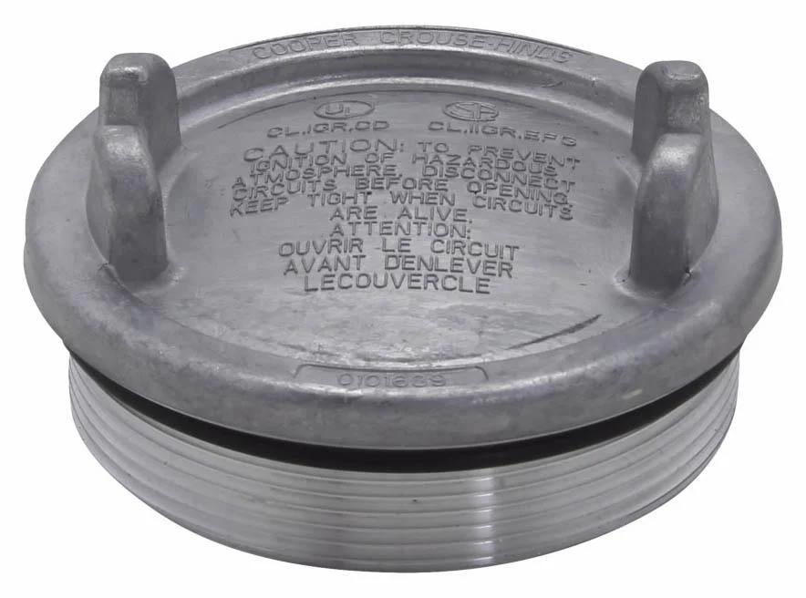 GUA09 - Crouse Hinds Conduit Outlet Box Cover - Image 4