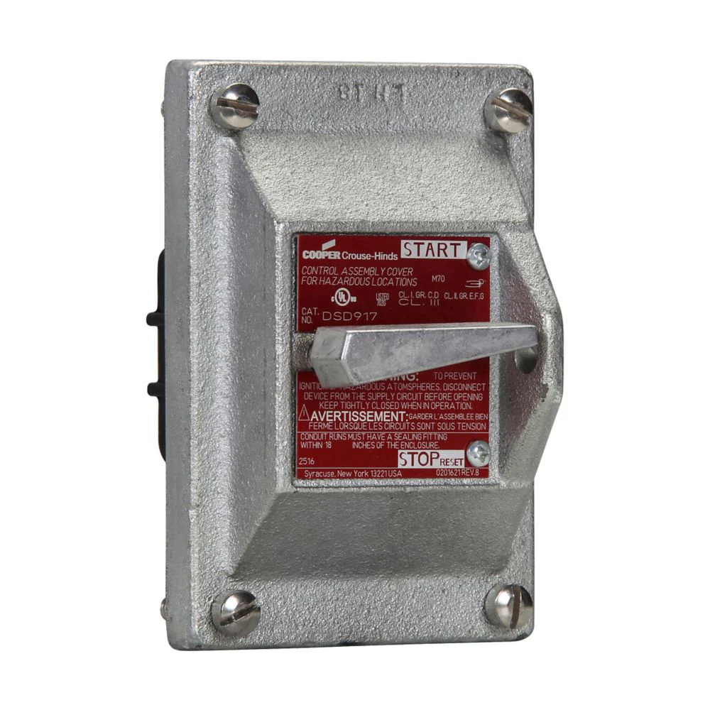 DSD916 - Crouse-Hinds - Cover - Image 2