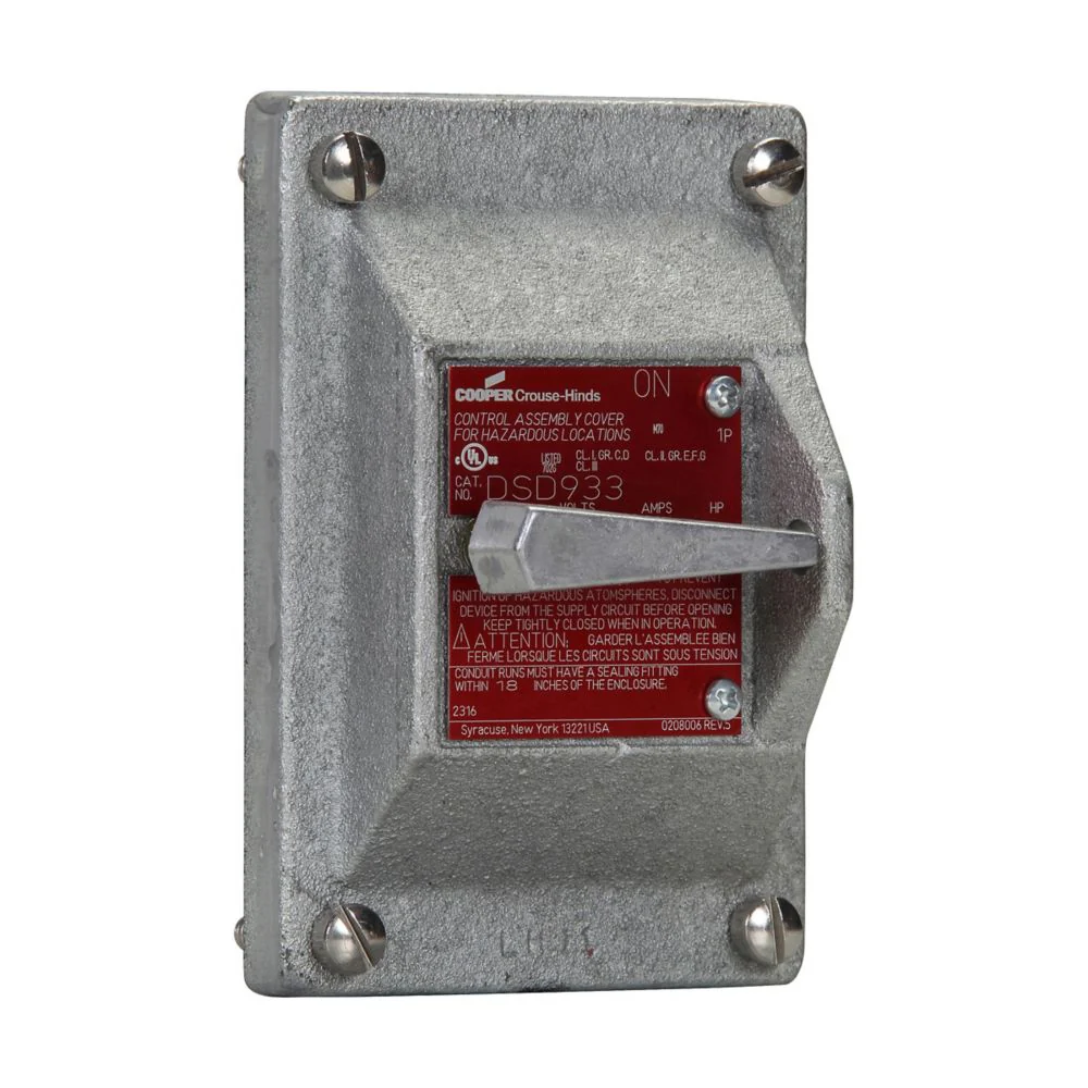 DSD940 - Crouse-Hinds - Cover - Image 2