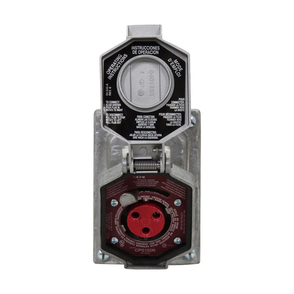 CPS152R - Crouse-Hinds - Receptacle - Image 2