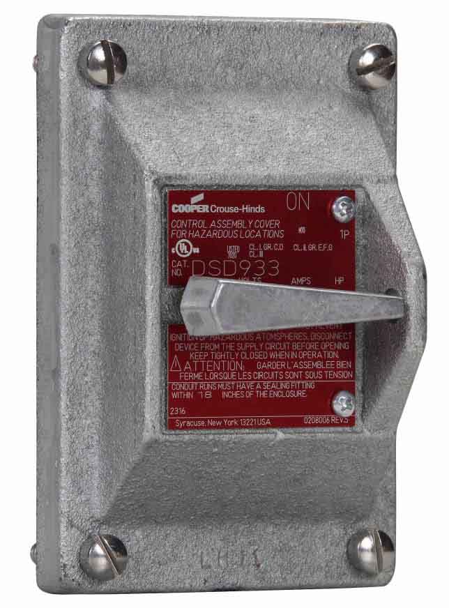 DSD933 - Crouse-Hinds - Switch Cover - Image 3