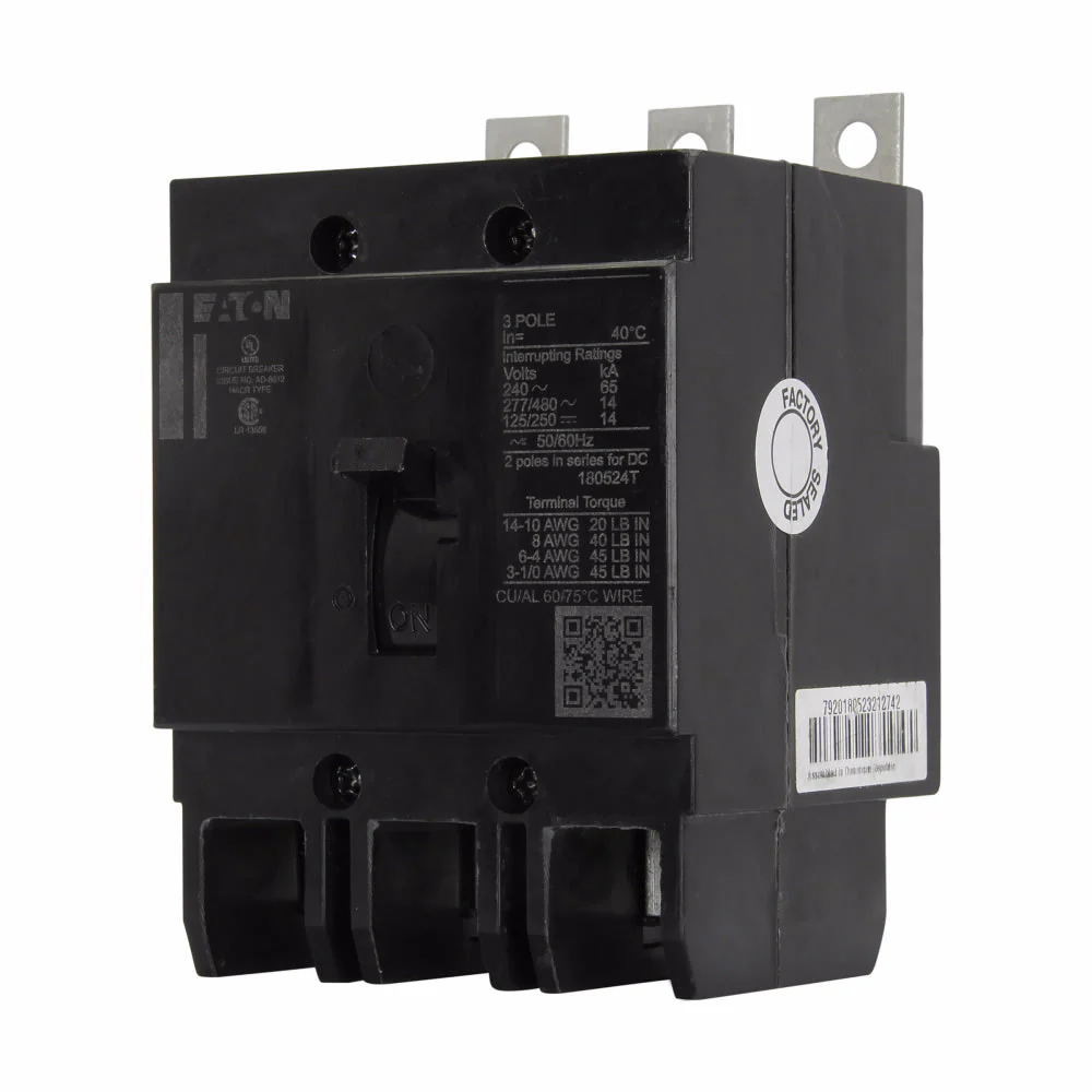 GHB3100S1 - Eaton - 100 Amp Molded Case Circuit Breaker - Image 2