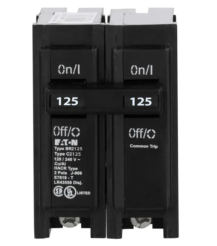 BR2125 - Eaton - 125 Amp Circuit Breaker