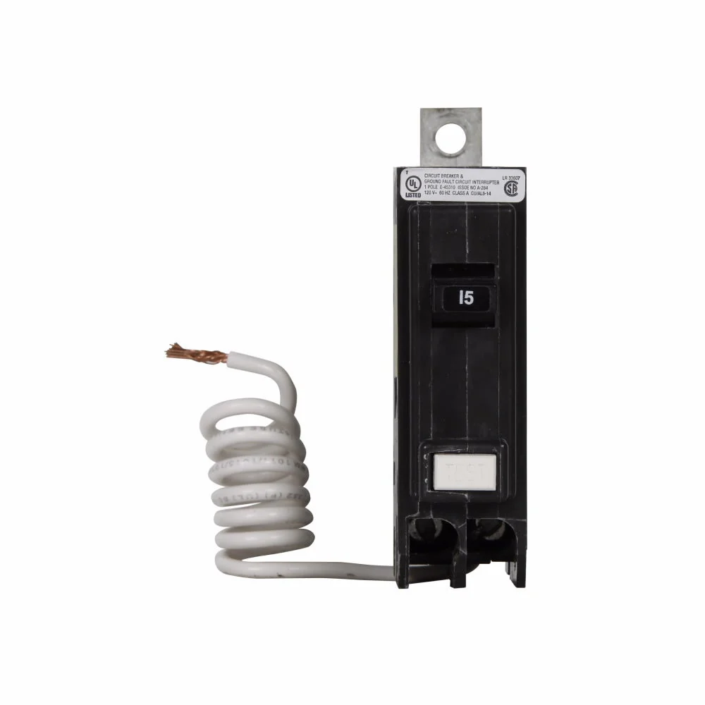QBHGFT1015 - Eaton - 15 Amp GFCI Circuit Breaker