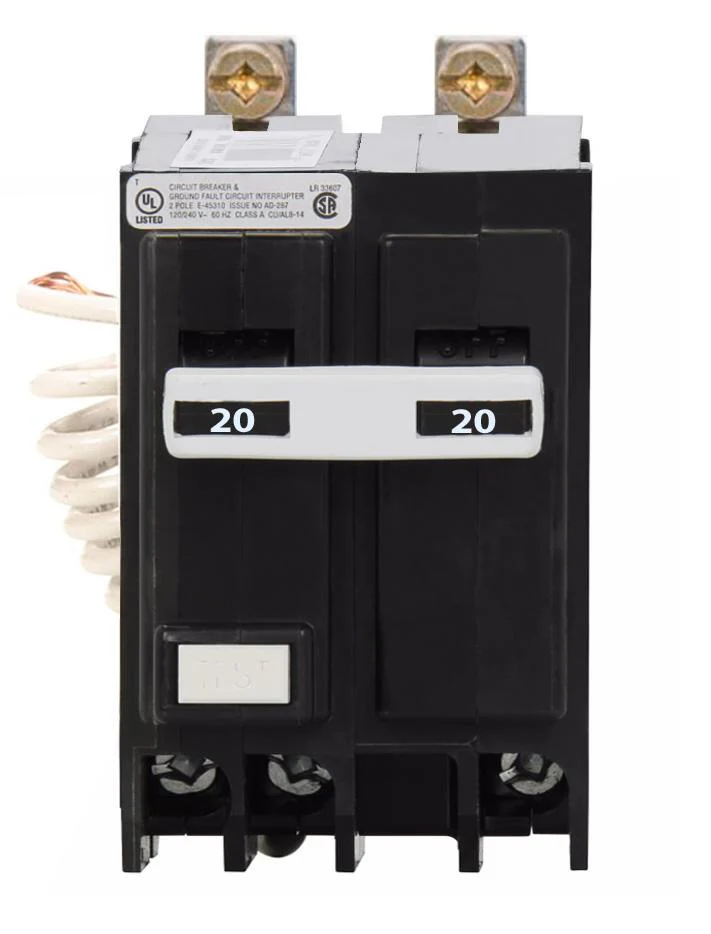 QB2020GF - Eaton - 20 Amp Ground Fault Circuit Breaker