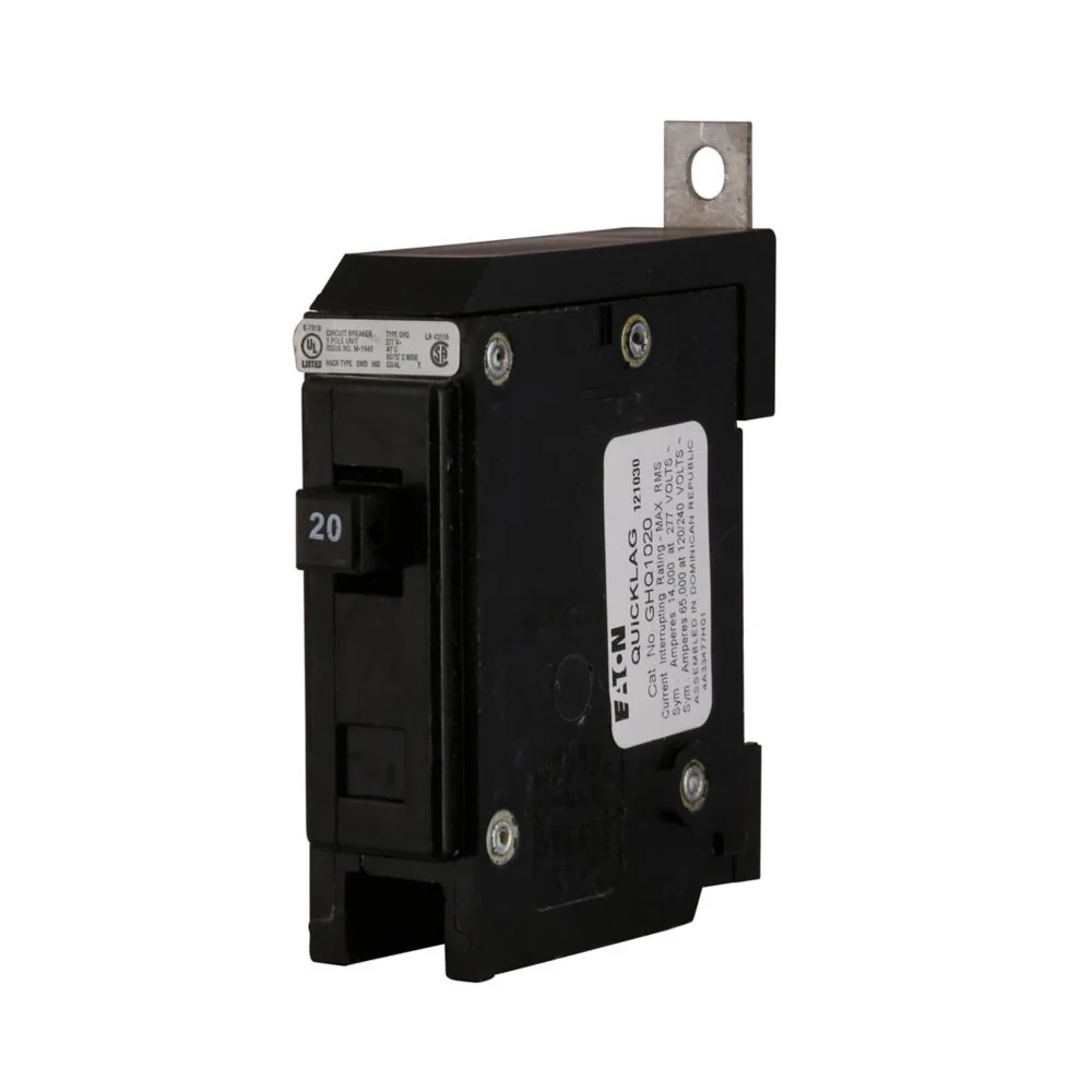 GHQ1020 - Eaton - 20 Amp Molded Case Circuit Breaker - Image 2