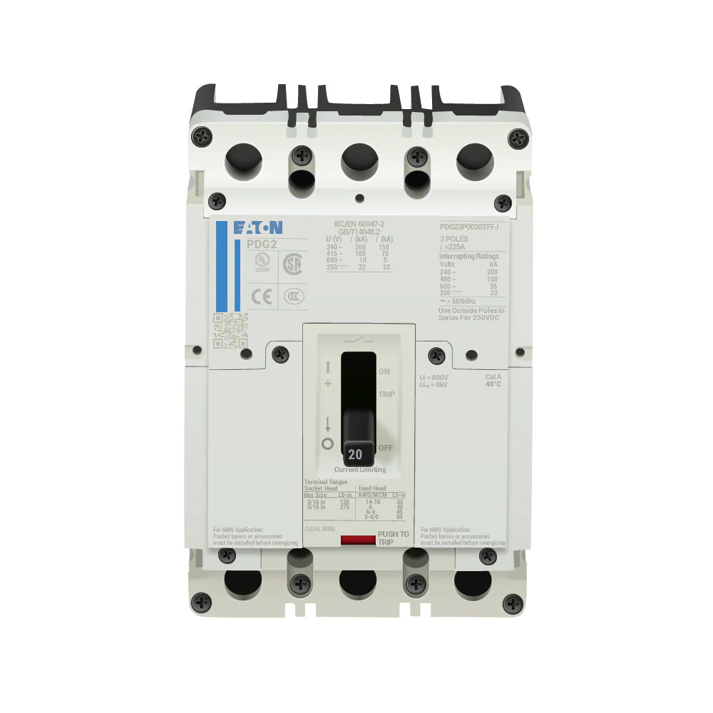 PDG23P0020TFFL - Eaton - Molded Case Circuit Breakers