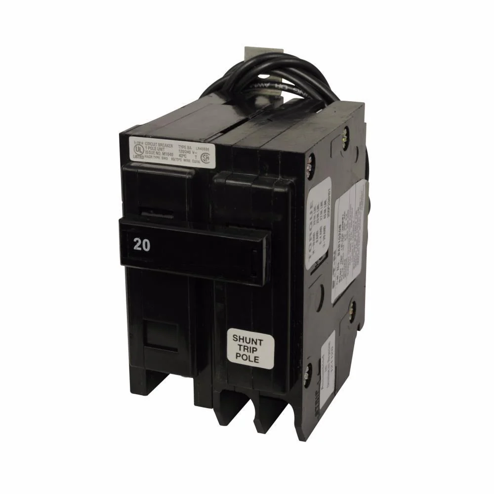 BAB1020S - Eaton - 20 Amp Shunt Trip Breaker - Image 3