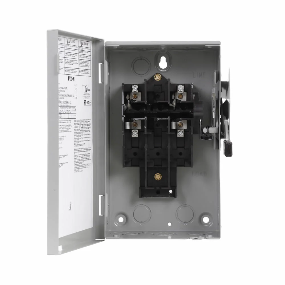 DG221UGB - Eaton - 30 Amp Disconnect and Safety Switch - Image 3