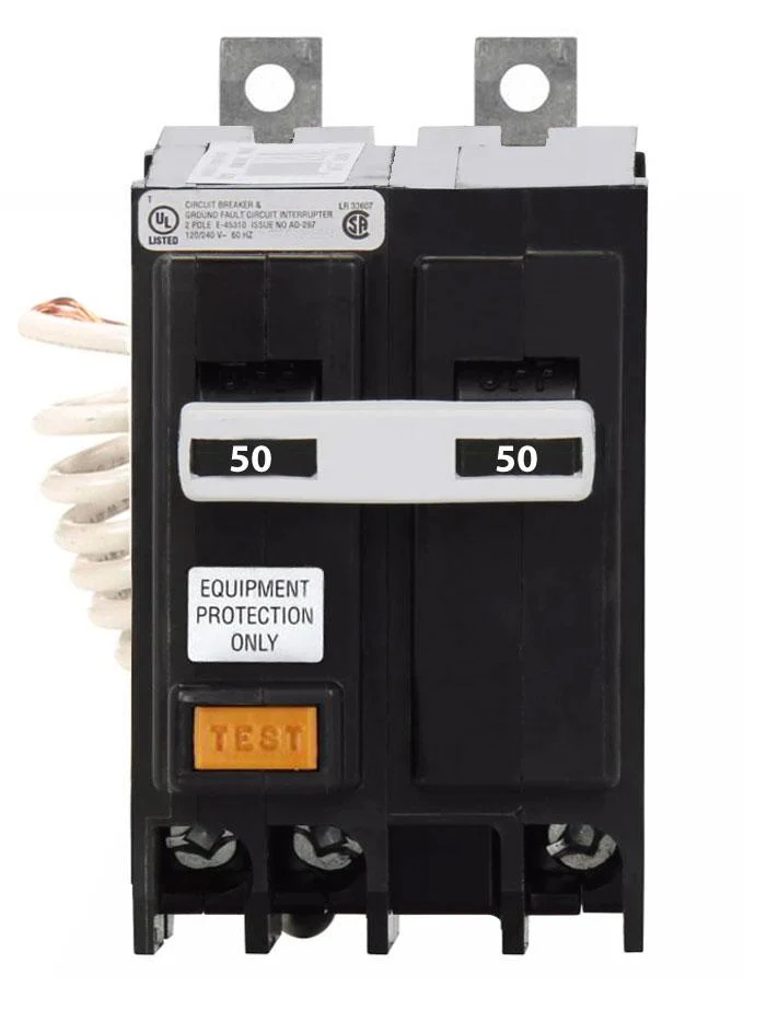 QBGFEP2050 - Eaton - 50 Amp GFEP Circuit Breaker