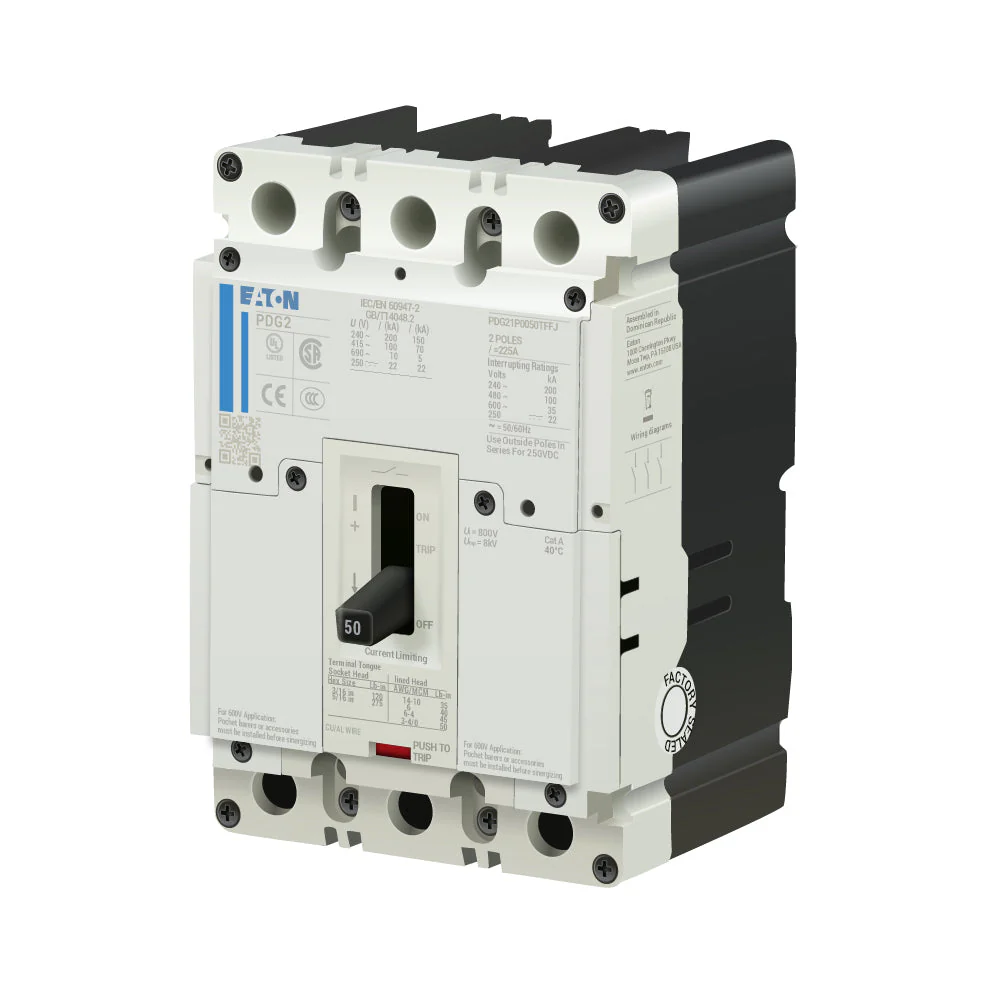 PDG21P0050TFFJ - Eaton - Molded Case Circuit Breakers - Image 2