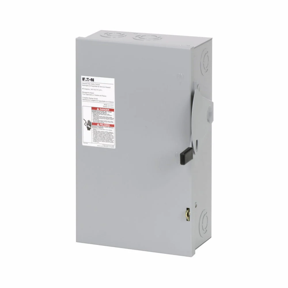 DG222UGB - Eaton - 60 Amp Disconnect and Safety Switch