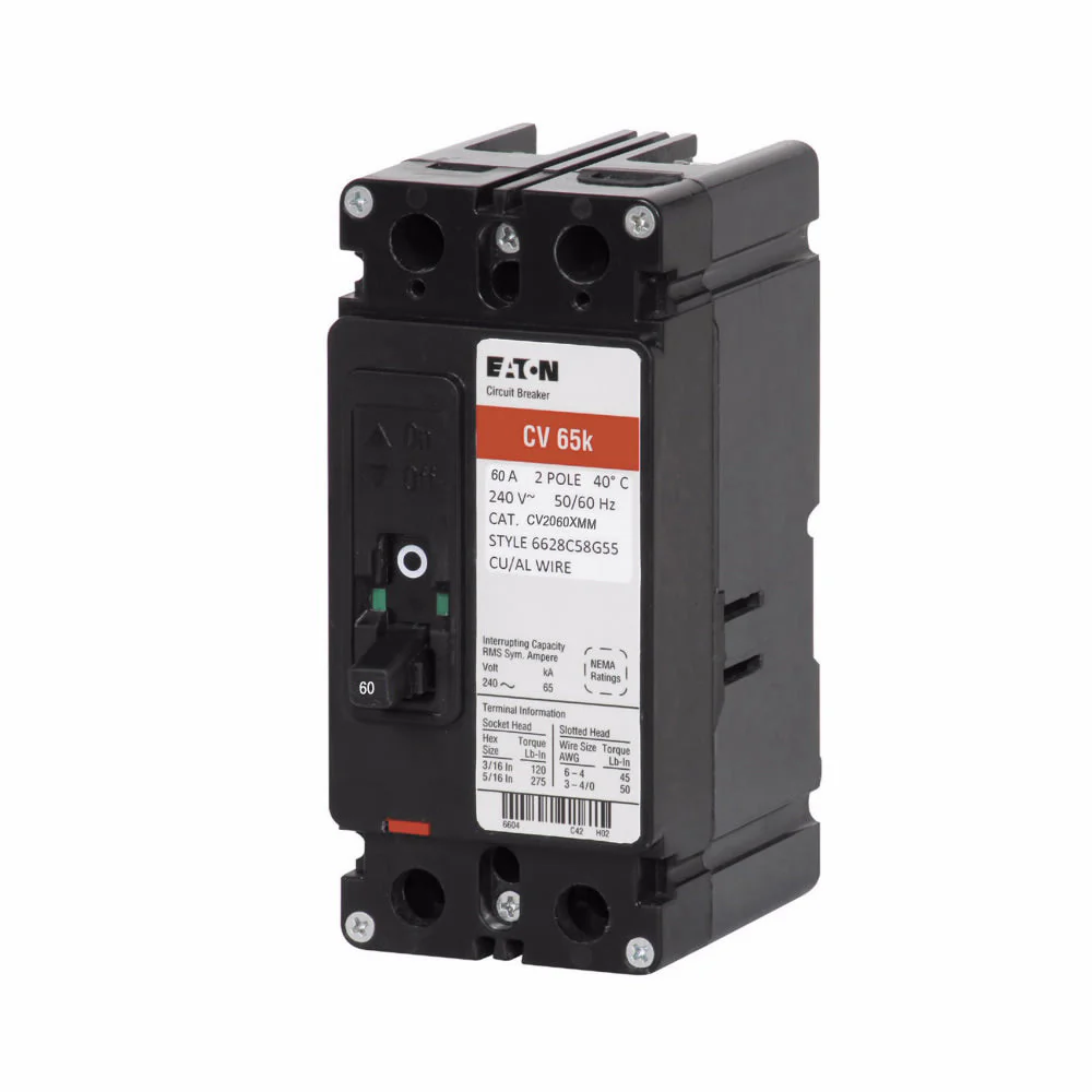 CV2060XMM - Eaton - 60 Amp Molded Case Circuit Breaker - Image 2