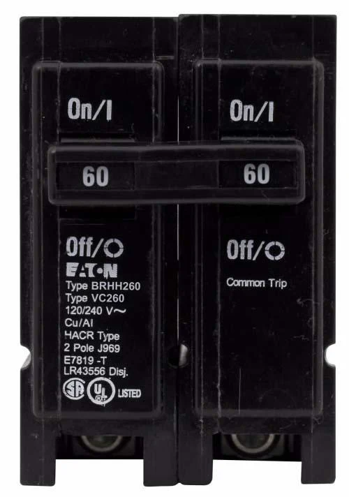 BRHH260 - Eaton - 60 Amp Molded Case Circuit Breakers