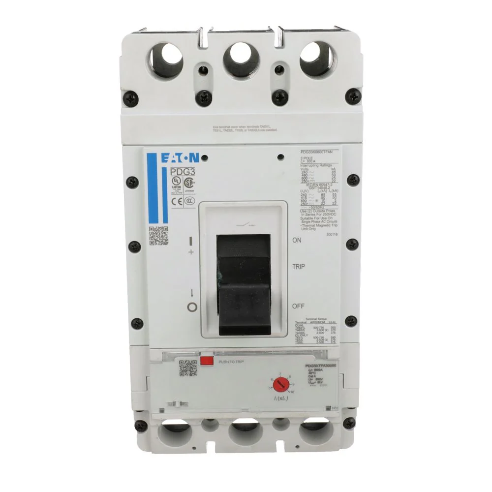 PDG33G0600TFAJ - Eaton - Molded Case Circuit Breakers