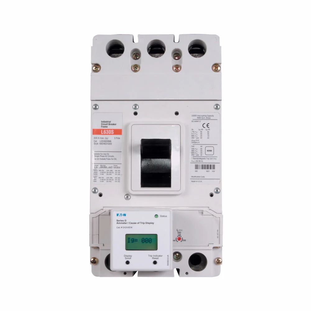 LGS3630NN - Eaton - 630 Amp Molded Case Circuit Breaker