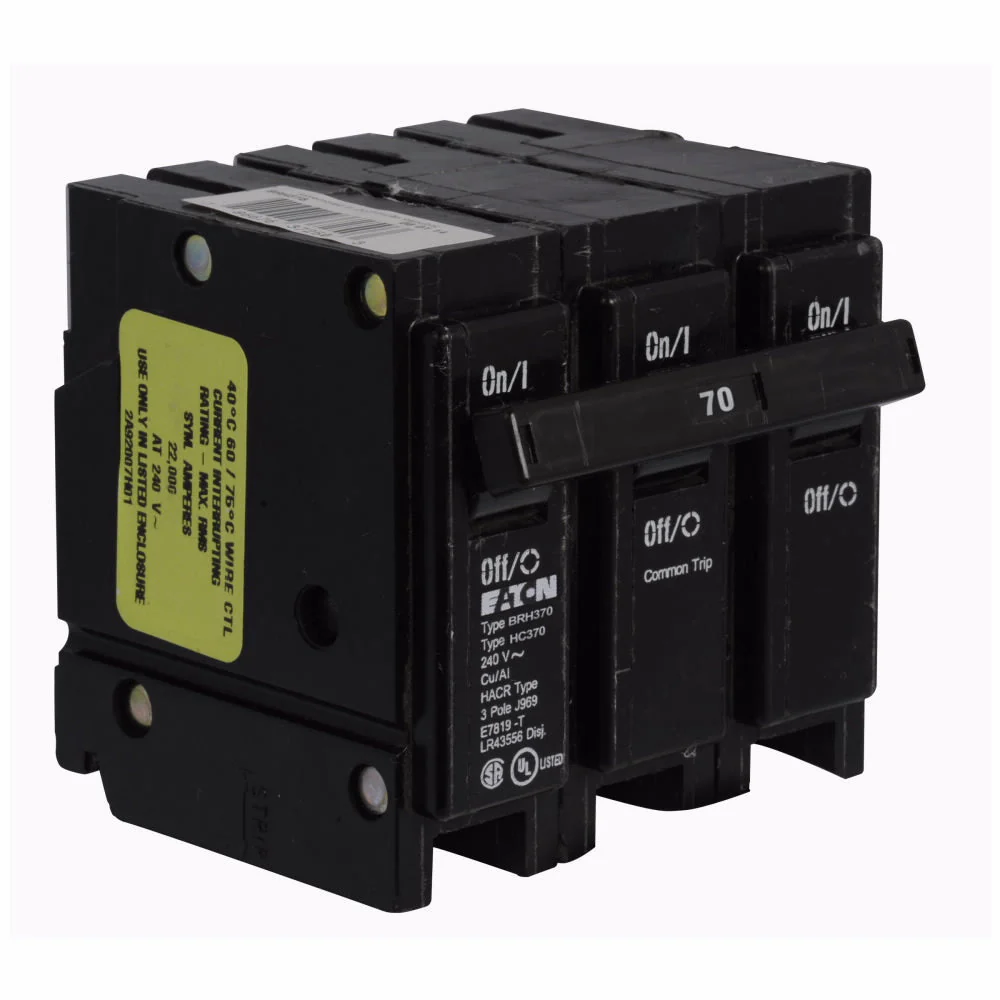 BRH370 - Eaton - 70 Amp Molded Case Circuit Breaker - Image 3
