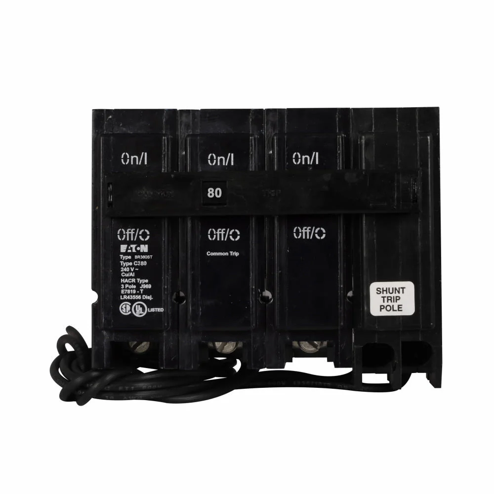 BR380ST - Eaton - 80 Amp Molded Case Circuit Breaker