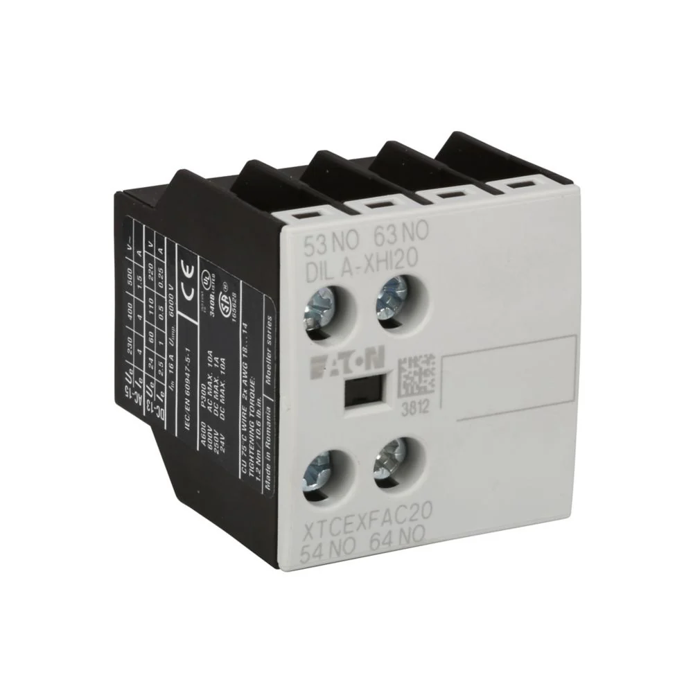 XTCEXFAC20 - Eaton - Contactor and Motor Starter Auxillary - Image 2