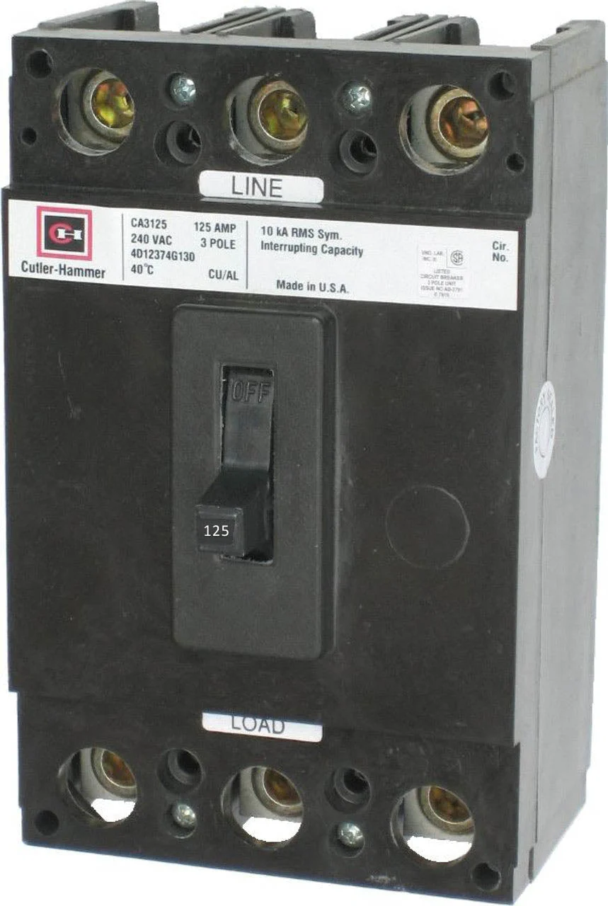 CA3125 - Eaton - Main Circuit Breaker