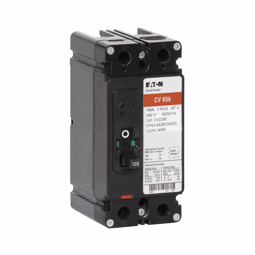 CV2100XMM - Eaton - Molded Case Circuit Breaker - Image 3