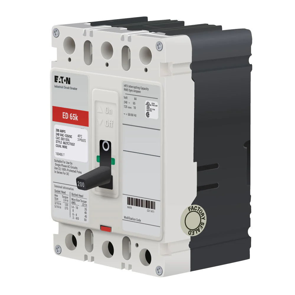 ED3100L - Eaton - Molded Case Circuit Breaker - Image 2