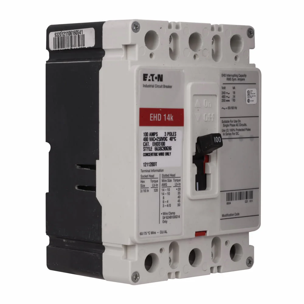 EHD3010 - Eaton - Molded Case Circuit Breaker - Image 3