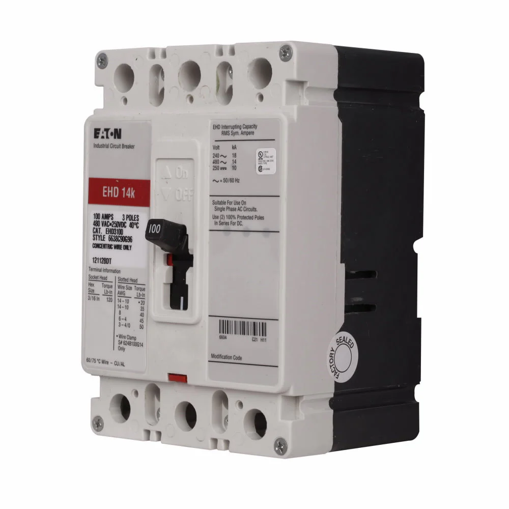 EHD3035 - Eaton - Molded Case Circuit Breaker - Image 2