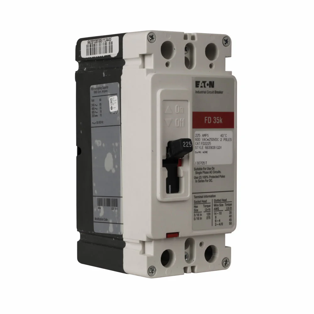 FD2125 - Eaton - Molded Case Circuit Breaker - Image 3