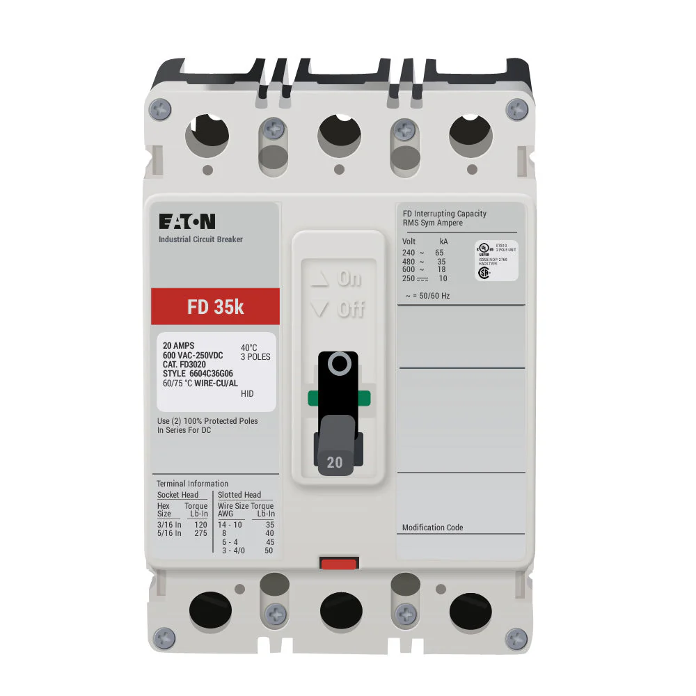 FD3020 - Eaton - Molded Case Circuit Breaker
