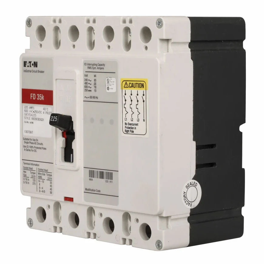FD4225 - Eaton - Molded Case Circuit Breaker - Image 2