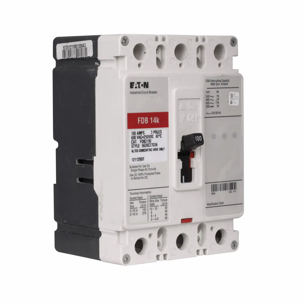 FDB3060L - Eaton - Molded Case Circuit Breaker - Image 3