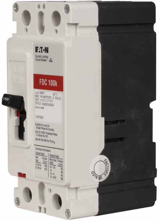 FDC2150 - Eaton - Molded Case Circuit Breaker - Image 3
