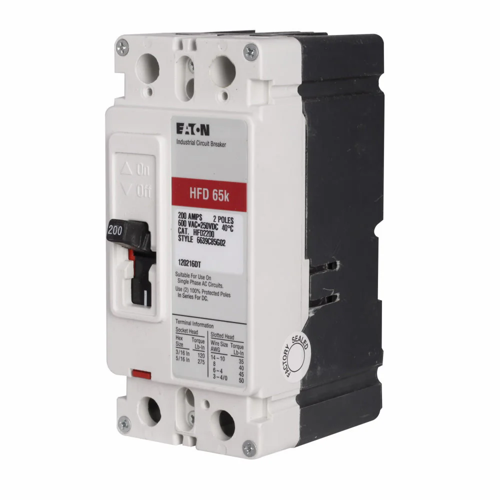 HFD2100 - Eaton - Molded Case Circuit Breaker - Image 6
