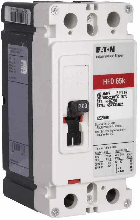 HFD2200 - Eaton - Molded Case Circuit Breaker - Image 7