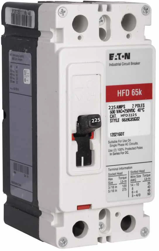 HFD2225 - Eaton - Molded Case Circuit Breaker - Image 7