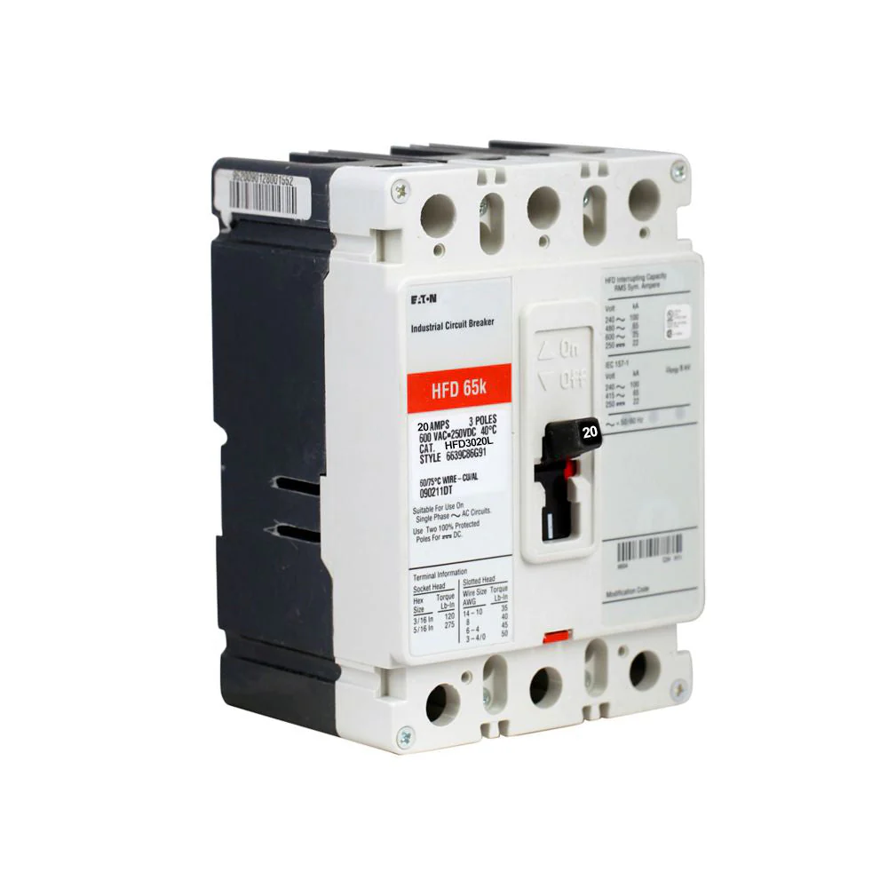 HFD3020L - Eaton - Molded Case Circuit Breaker - Image 7