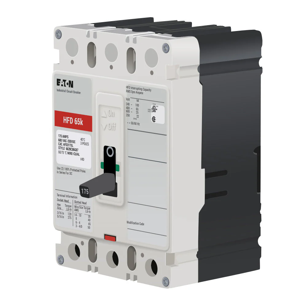 HFD3175L - Eaton - Molded Case Circuit Breaker - Image 2