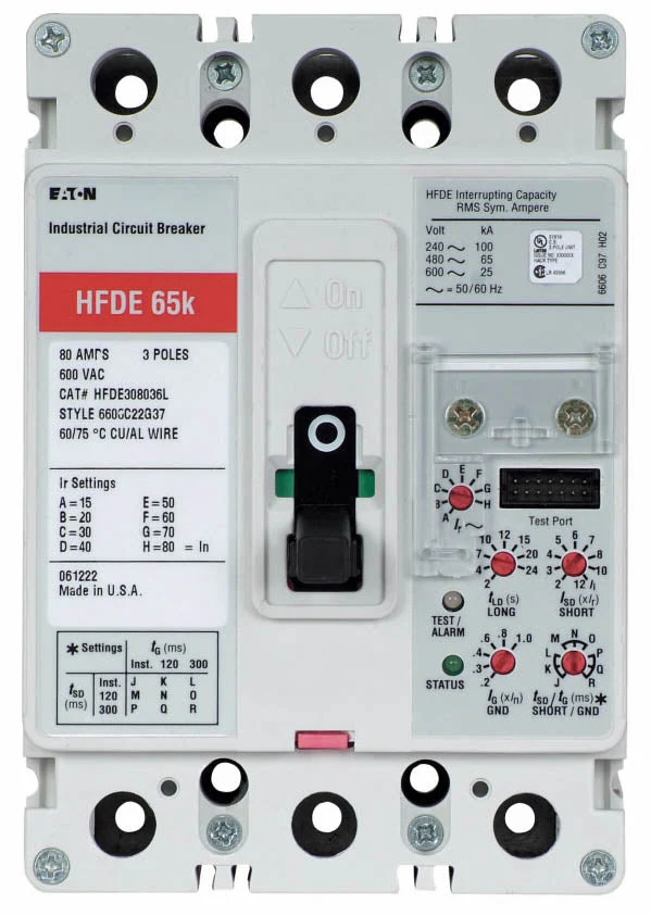HFDE308036L - Eaton - Molded Case Circuit Breaker