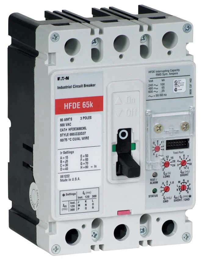 HFDE308036L - Eaton - Molded Case Circuit Breaker - Image 2