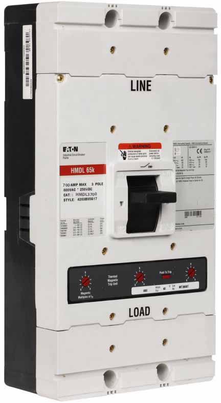 HMDL3700C - Eaton - Molded Case Circuit Breaker - Image 3