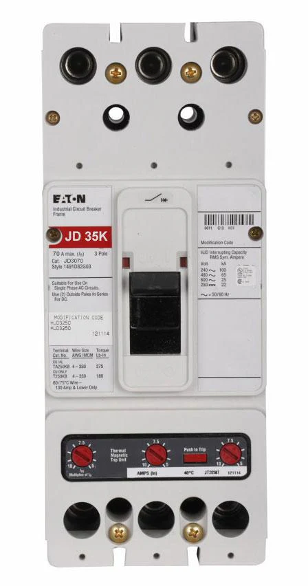 JD3070W - Eaton - Molded Case Circuit Breaker