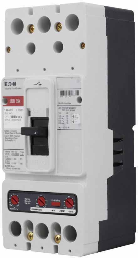 JDB3150 - Eaton - Molded Case Circuit Breaker - Image 2