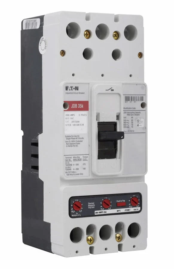 JDB3250 - Eaton - Molded Case Circuit Breaker - Image 3