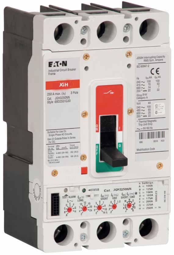 JGH3250NN - Eaton - Molded Case Circuit Breaker - Image 3