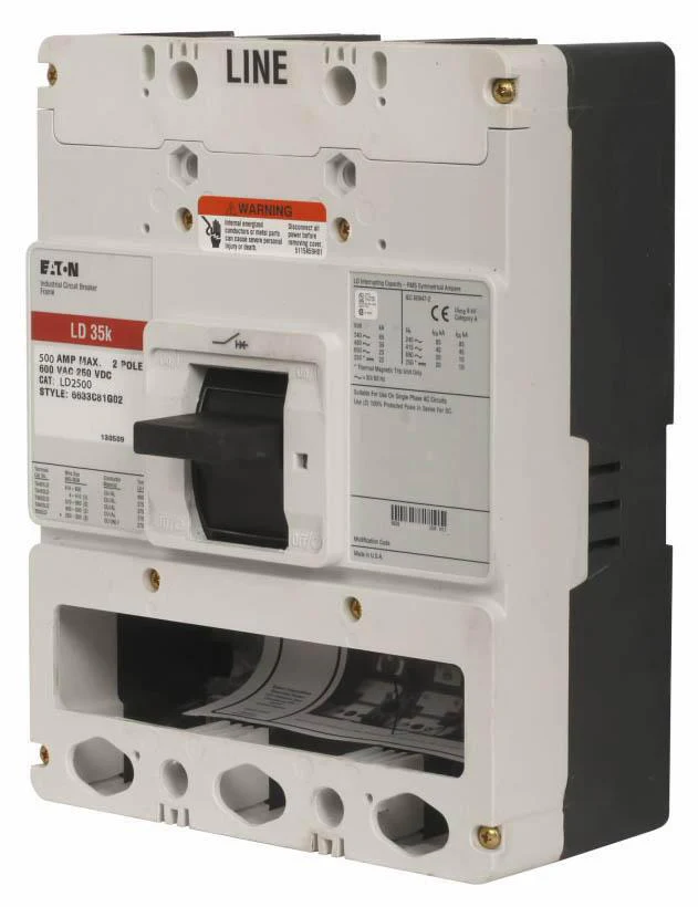 LD2500X - Eaton - Molded Case Circuit Breaker - Image 3