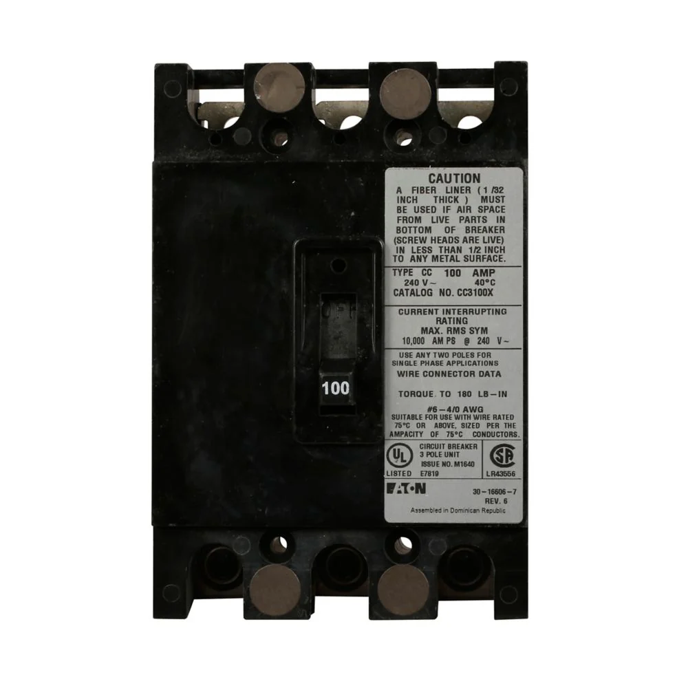 CC3200X - Eaton - Molded Case Circuit Breakers
